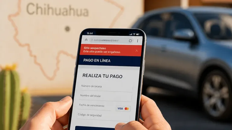 Alerta en Chihuahua por mensajes falsos que advierten de multas en línea