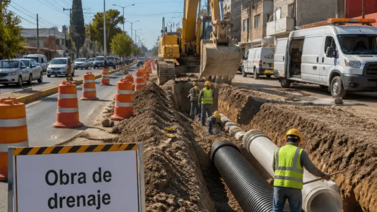 Apizaco invierte 5.46 mdp para renovar el drenaje en Emilio Sánchez Piedras