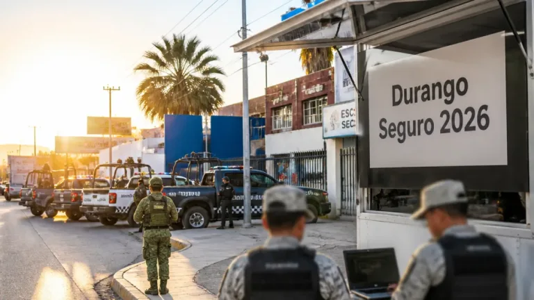 Arranca en Gómez Palacio el operativo "Durango Seguro 2026" con despliegue interinstitucional