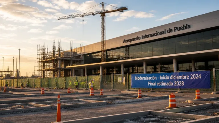 Arrancará en diciembre la modernización del Aeropuerto de Puebla; obras terminarían en 2028