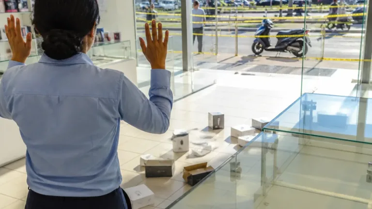 Asaltan Coppel en Plaza Vía Amalucan; se llevan 17 celulares valuados en 150 mil pesos