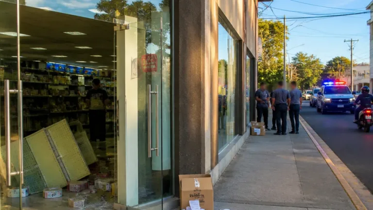 Asalto en farmacia de Tizayuca denuncia fallas en seguridad municipal y deja más de 20 mil pesos en pérdidas