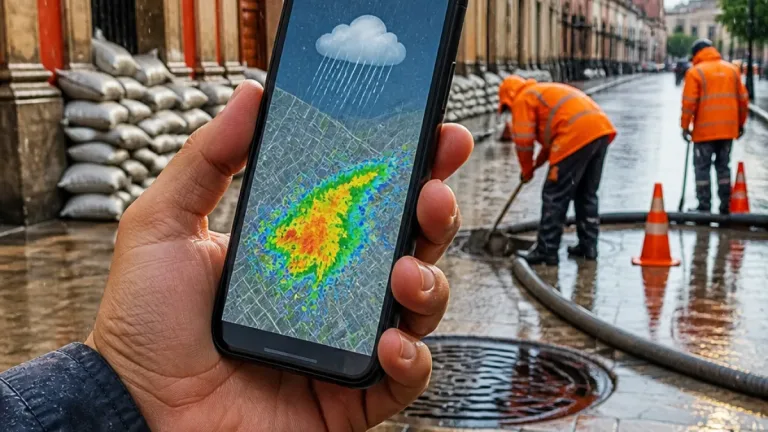 Autoridades de Durango anuncian app de alertas para lluvias ante riesgo por temporada