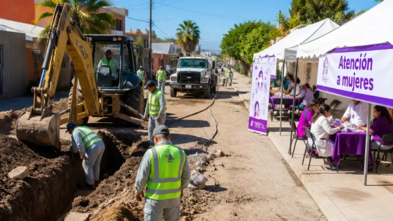 Autoridades y organizaciones impulsan brigadas, salud y obras de drenaje en La Laguna