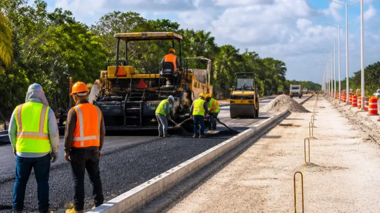 Avanza 30% la modernización de la carretera Cancún–Isla Blanca; inversión supera 380 mdp