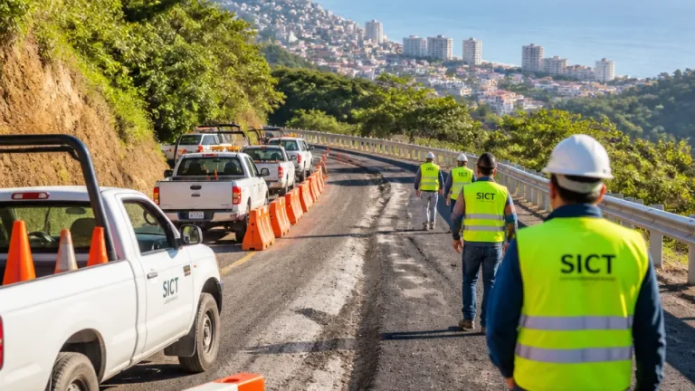 Avanzan cinco obras del SICT en la carretera Guadalajara–Puerto Vallarta; impacto en la conectividad local