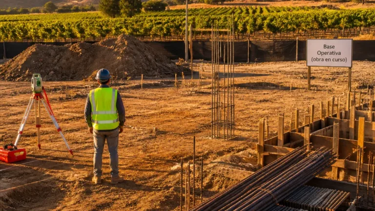 Avanzan en Ensenada obras para nueva base operativa de la Fuerza Estatal en Valle de Guadalupe