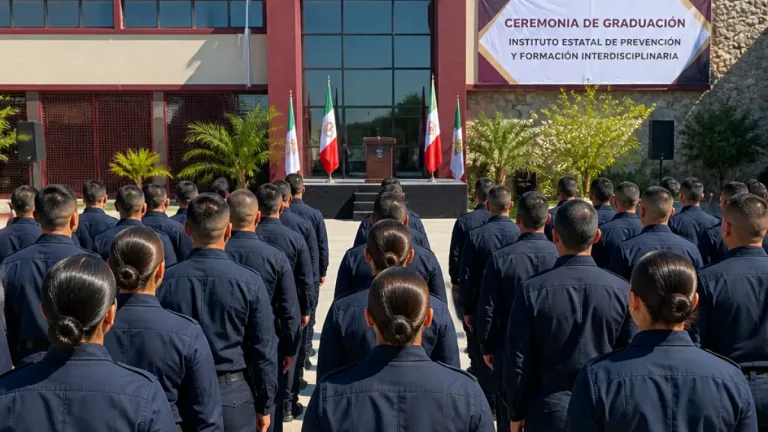 Baja California refuerza seguridad: 165 agentes se gradúan en Tecate
