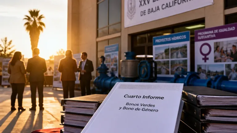 Baja California rinde cuentas: 5,960 mdp en Bonos Verdes y 500 mdp para el Bono de Género