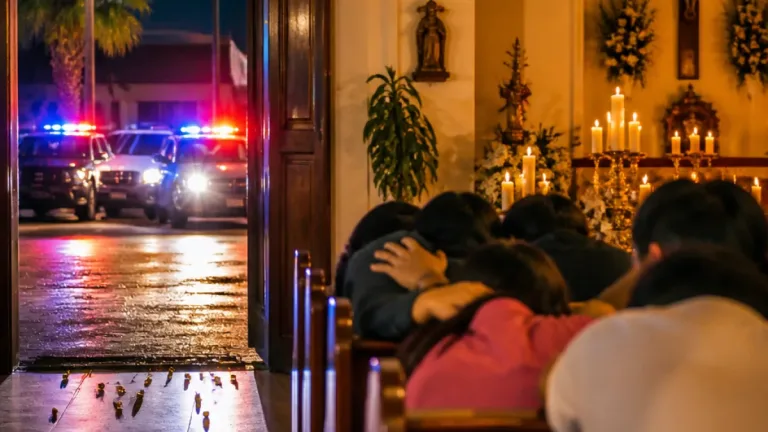 Balacera interrumpe misa en el centro de Los Mochis; reportan detenidos y lesionados