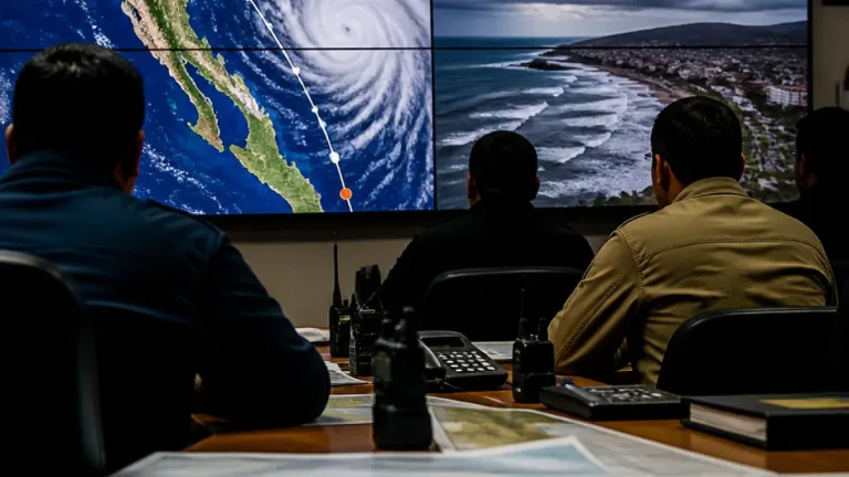 BCS en prevención por el huracán Polo; autoridades alertan posible oleaje y lluvias desde el 26 de septiembre
