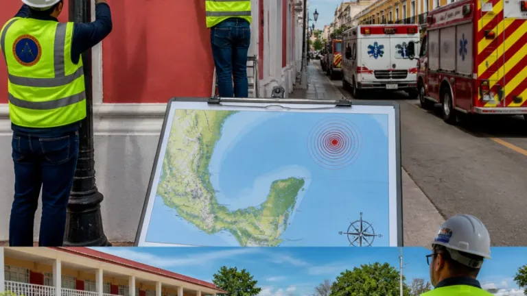 Campeche se prepara para el segundo Simulacro Nacional 2026: hipótesis de sismo de 7.0