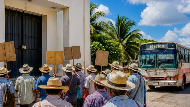 Campesinos de Campeche exigen retorno del Tribunal Agrario; traslados a Mérida los empobrecen