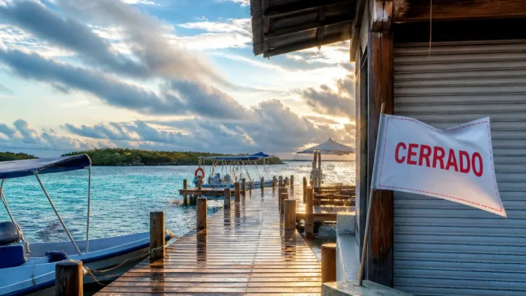 Cancún: disminuye hasta 40% el turismo en áreas naturales y preocupa el cierre de negocios locales