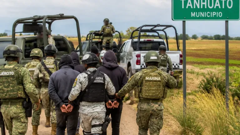 Capturan a 12 integrantes del grupo 'Los Guerrero' presuntamente ligado al CJNG en Tanhuato