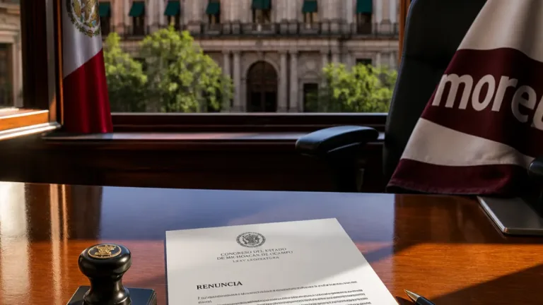 Carlos Torres Piña presenta renuncia definitiva como fiscal de Michoacán tras asumir nueva coordinación política