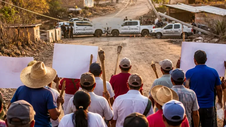 Chilpancingo: habitantes de la sierra protestan por dispositivos de seguridad y denuncian agresiones