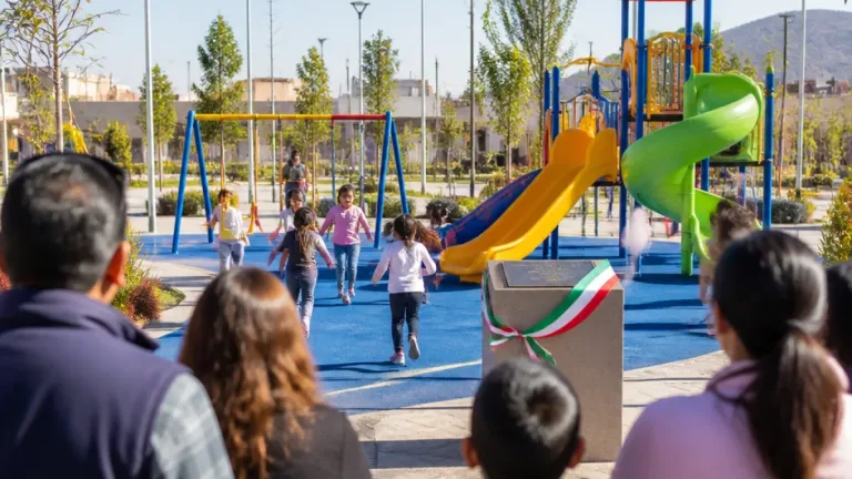 Chimalhuacán rehabilita parque Acolmiztli Nezahualcóyotl para la niñez y familias