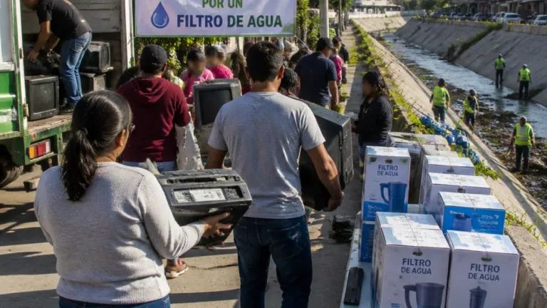Chimalhuacan se incorpora a ReciclaON para prevenir inundaciones y llevar filtros a comunidades