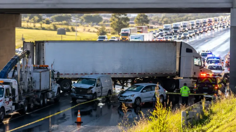 Choque múltiple cierra la México–Querétaro y genera 18 km de filas; sin lesionados