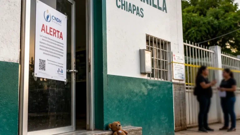 CNDH advierte subregistro y fallas en protección tras casos de abuso sexual infantil en Chiapas