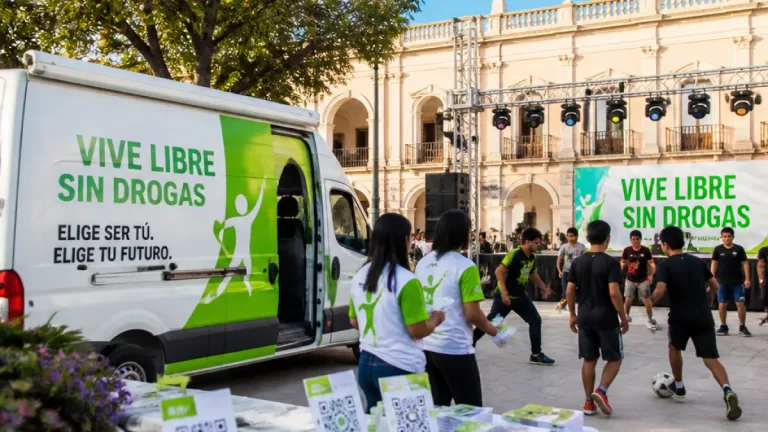 Coahuila reporta avances en prevención y atención contra adicciones tras un año de Vive Libre Sin Drogas