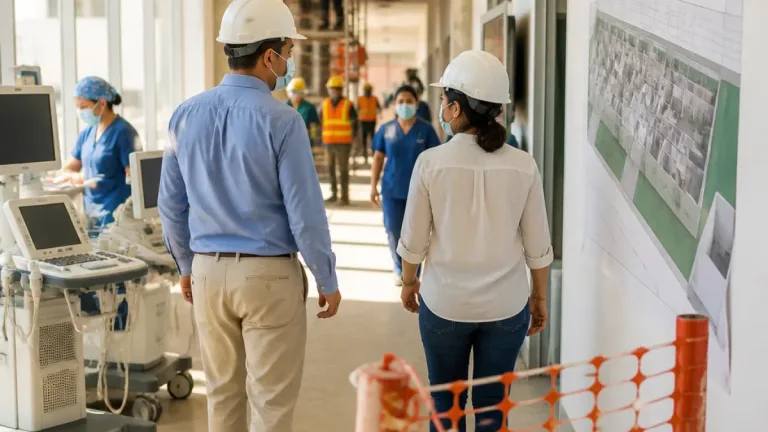 Coatzacoalcos: supervisan avances en hospitales y proyectan Unidad de Quemados en el Regional