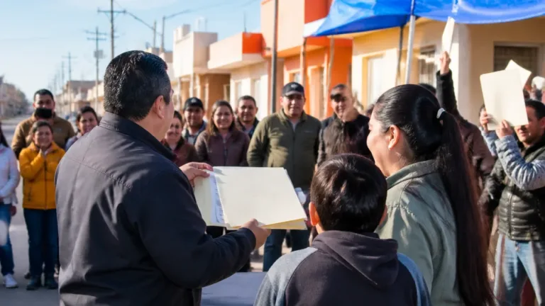 COESVI formaliza propiedades para 100 familias del suroriente de Ciudad Juarez