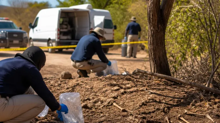 Colectivo local halla restos humanos en predio de colonia El Mirador; Fiscalía inicia investigación