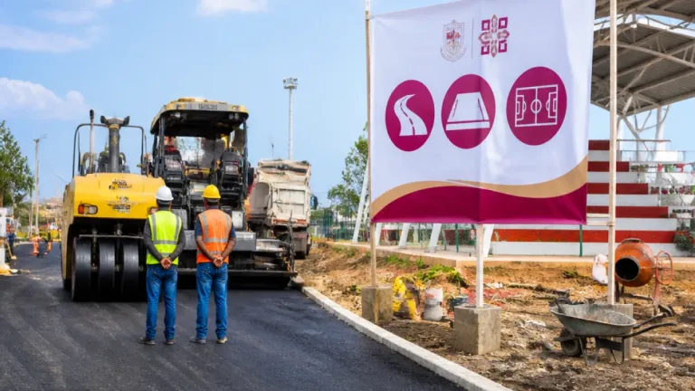 Comalcalco recibe más de 55 mdp en obra pública: caminos, pavimentos y unidades deportivas