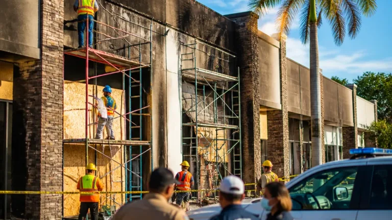 Comerciantes de Los Mochis siguen sin fecha para reabrir tras incendio en Plaza Fiesta