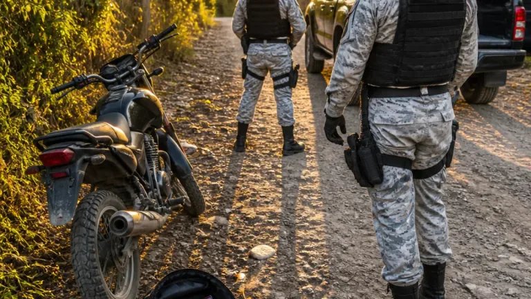 Comitán: aseguran motocicleta con presunta droga en colonia Río Grande