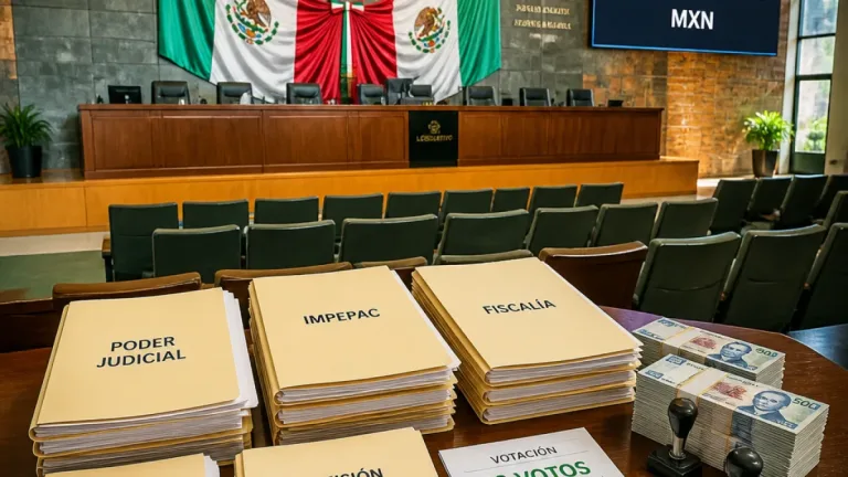 Congreso de Morelos aprueba ampliación de 185.2 mdp para poderes y órganos autónomos