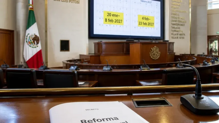 Congreso de SLP aprueba precampañas de 20 días para el proceso electoral 2027