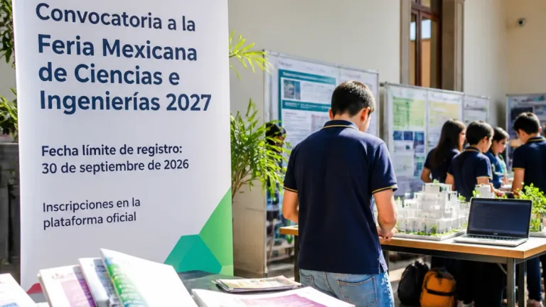 Convocan a estudiantes potosinos a participar en la Feria Mexicana de Ciencias e Ingenierías 2027