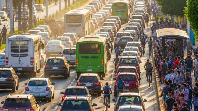 Creció 41.7% el parque vehicular en Colima; calles y transporte público bajo presión