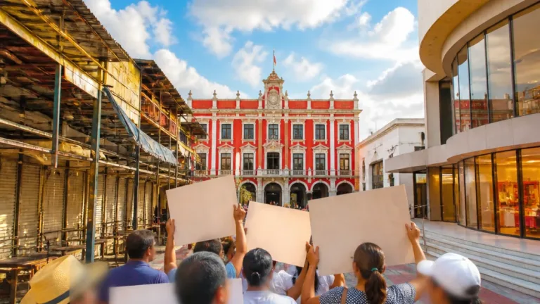 Críticas al gobierno de Layda Sansores por prioridades, seguridad y empleo, acusa líder local