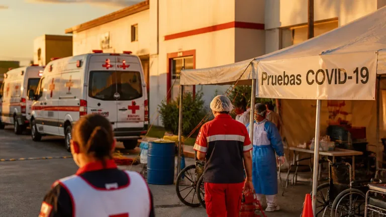 Cruz Roja alerta por repunte de COVID-19 en Matamoros; piden pruebas y vigilancia
