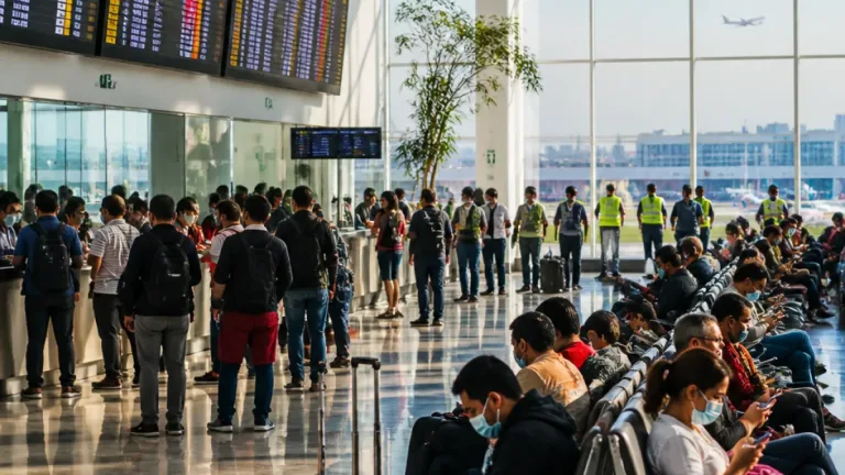 Demoras matutinas en el Aeropuerto de Ciudad de Mexico: 200 operaciones y vuelos internacionales afectados