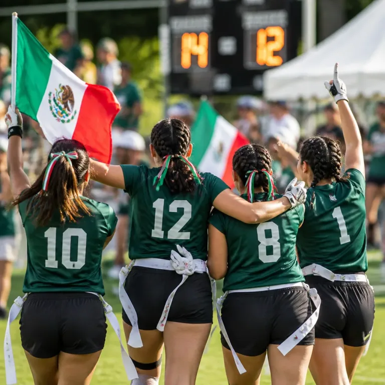 México femenil de flag football avanza invicto y se coloca en la pelea por Los Ángeles 2026