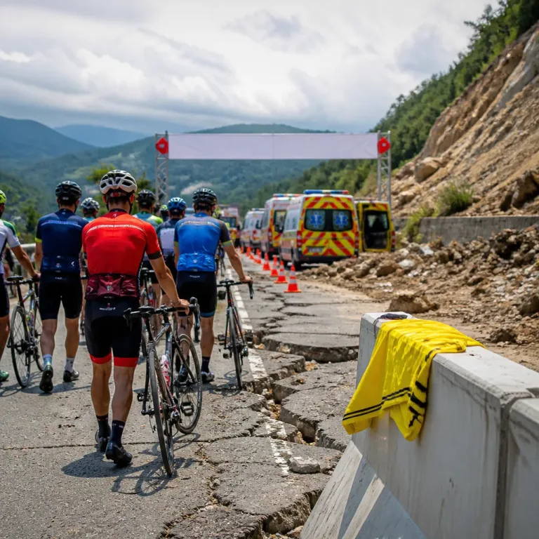 Terremoto obliga a cancelar la Vuelta a Colombia 2026; Diego Camargo es declarado campeón