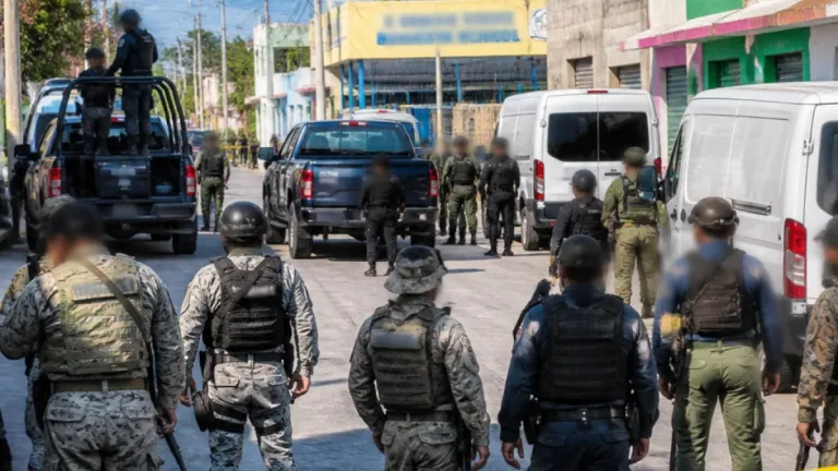 Despliegue de fuerzas federales alarma a vecinos de la colonia Revolución en Progreso