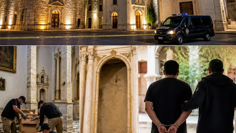 Detenido en Valladolid el presunto autor de cuatro hurtos en iglesias entre julio y septiembre