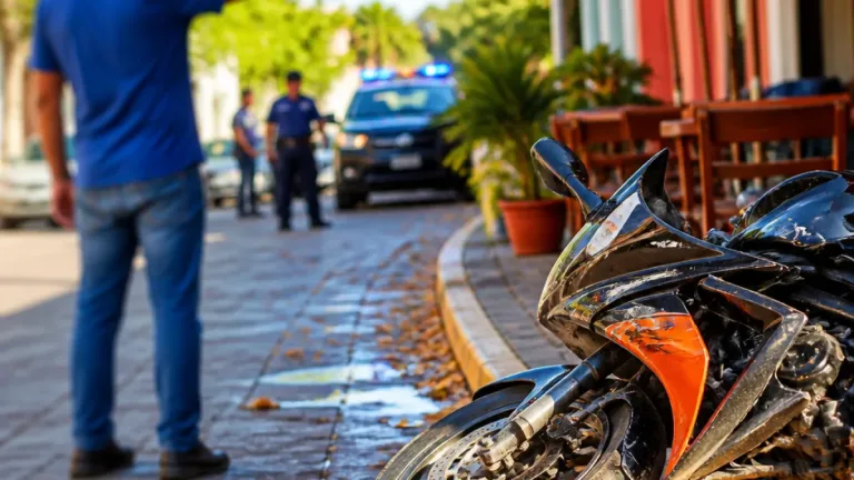 Detenido en Valladolid tras patear una motocicleta en disputa en el Paseo Arco de Ladrillo