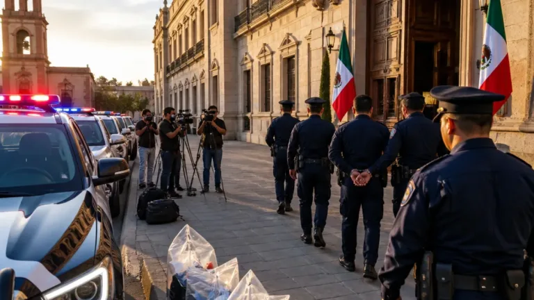 Detienen a unos 15 policías municipales en Hidalgo; gobernador promete acción sin concesiones