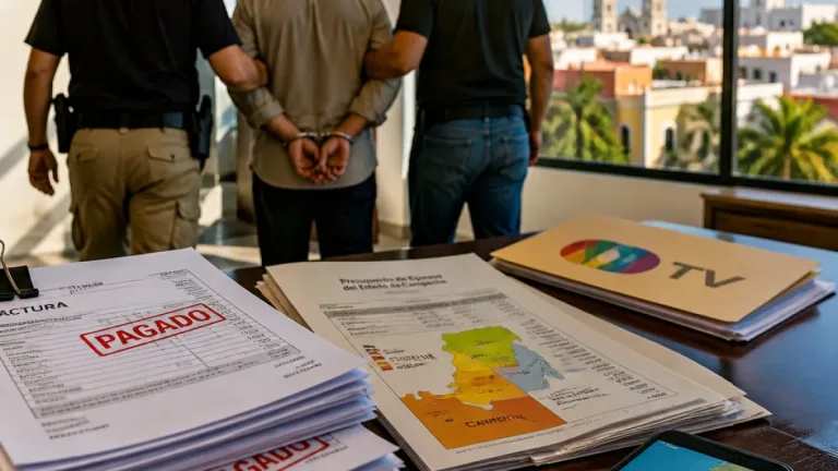 Detienen en CDMX a contador ligado a empresas que recibieron millones del gobierno de Campeche