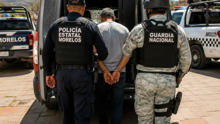Detienen en Morelos a presunto homicida buscado por la Fiscalía de Sinaloa