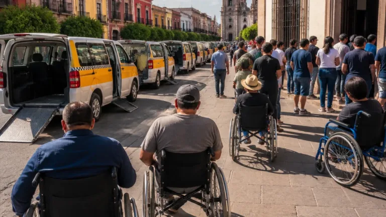 Durango registra déficit de taxis adaptados y trabas para personas con discapacidad