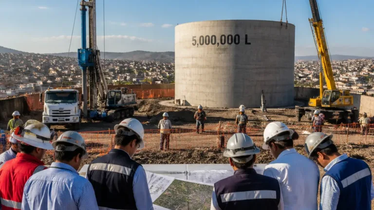 Ecatepec acelera obras del Plan Oriente para llevar agua a toda la ciudad