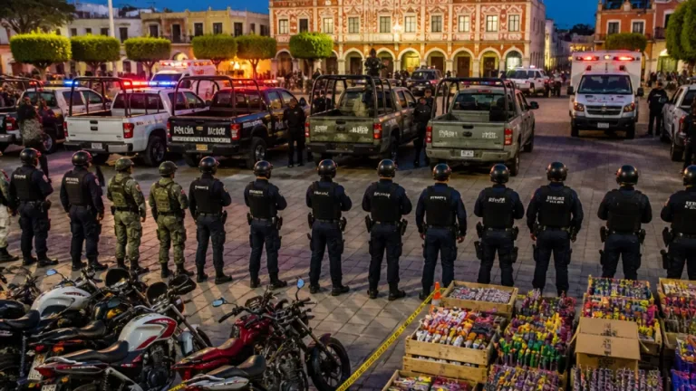 Ecatepec despliega más de 300 policías y vigilancia aérea por el Grito y las festividades